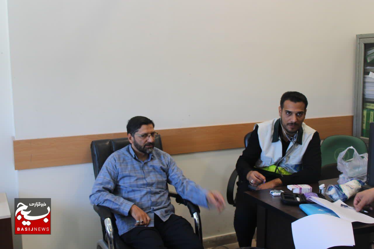 اجرای طرح پایش سلامت جسمی کارکنان ناحیه مالک اشتر مشهد اجرای طرح پایش سلامت جسمی کارکنان ناحیه مالک اشتر مشهد