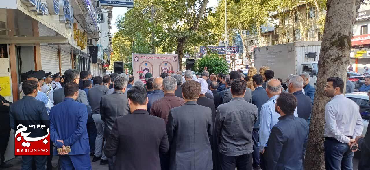 مراسم گلباران محل شهادت شهیدان انصاری (استاندار گیلان )و نورانی (معاون استاندار) مراسم گلباران محل شهادت شهیدان انصاری (استاندار گیلان )و نورانی (معاون استاندار)