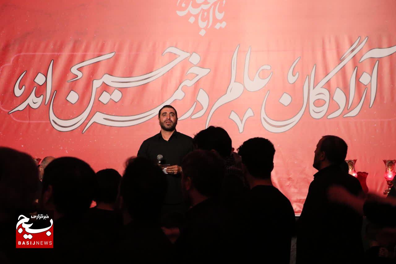 مراسم عزاداری در حسینیه عاشقان ثارالله