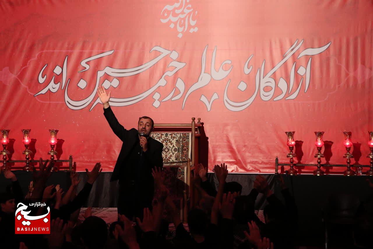 مراسم عزاداری در حسینیه عاشقان ثارالله
