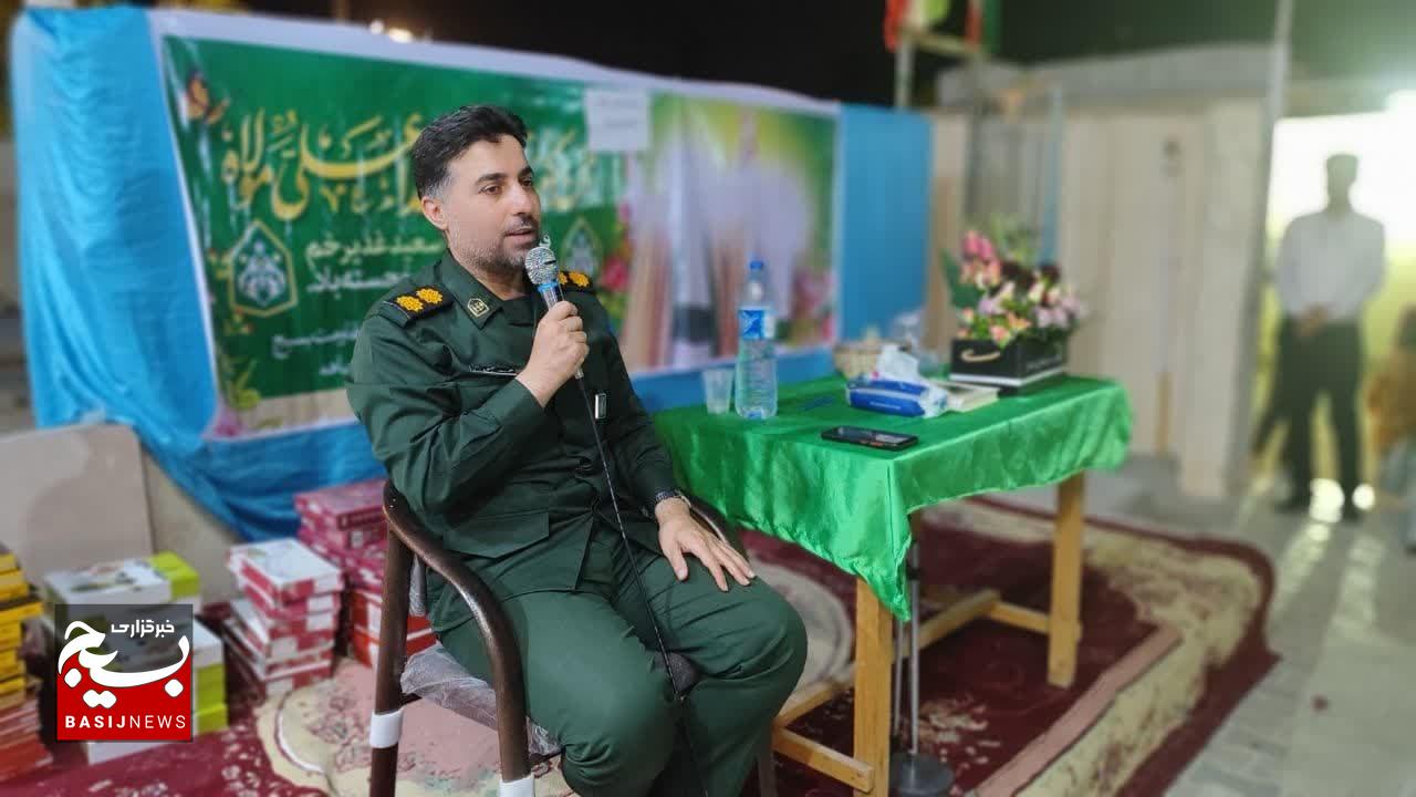 جشن باشکوه عیدغدیر خم در روستاهای پلنگی و چاهه شهرستان جم برگزار شد.
