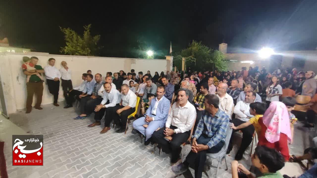 جشن باشکوه عیدغدیر خم در روستاهای پلنگی و چاهه شهرستان جم برگزار شد.