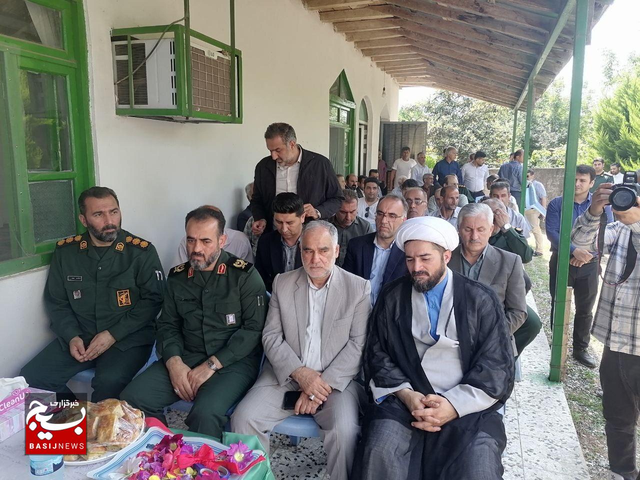 دیداربا خانواده شهید ،افتتاح و بازدید چند پروژه عمرانی