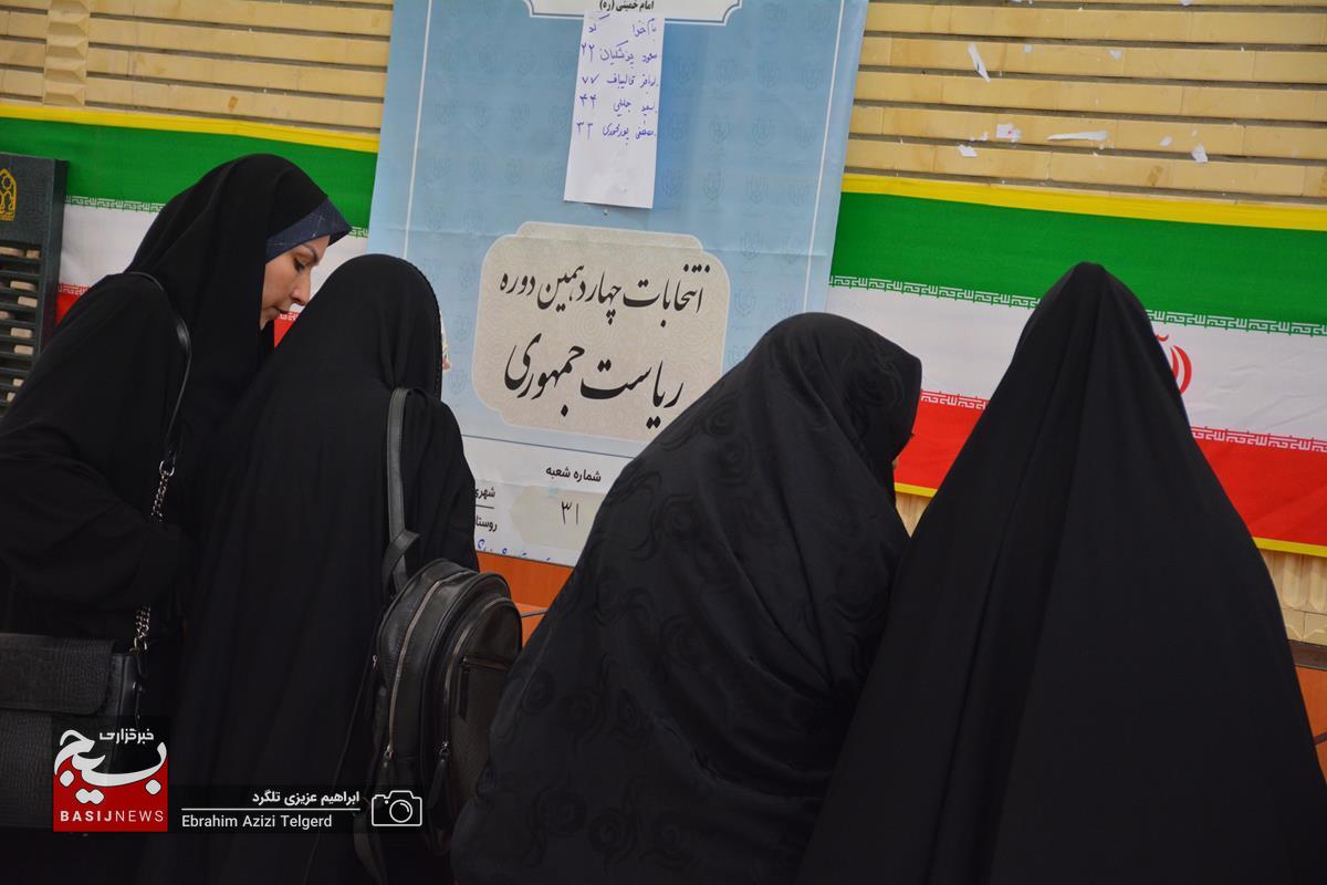 تصاویر زیبا از حضور مردم کهگیلویه و بویراحمد پای صندوق های رای