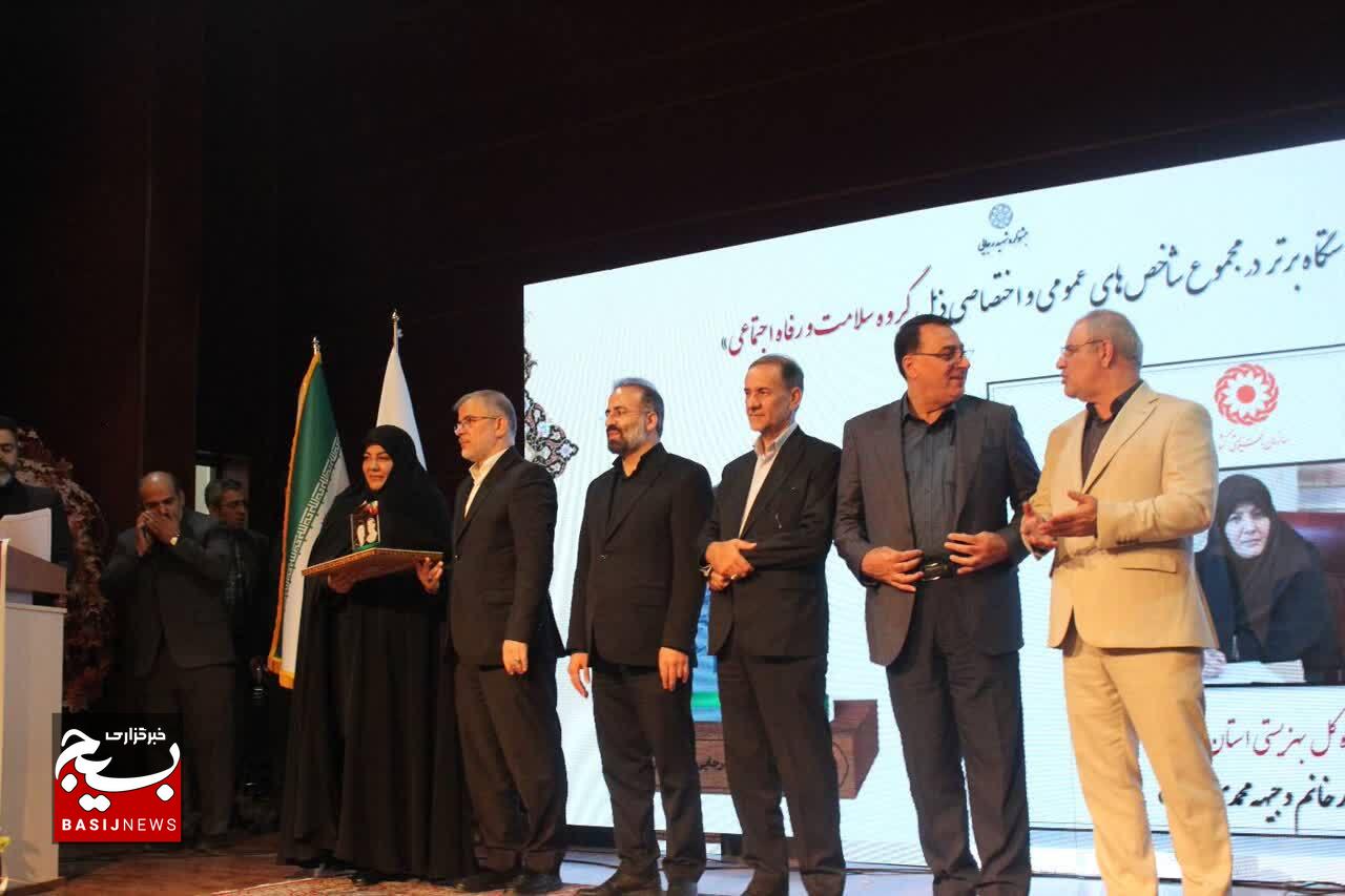 بهزیستی استان البرز دستگاه برتر در جشنواره شهید رجایی شد/ ایجاد رقابت سالم و پویا بین دستگاههای اجرایی، ایجاد انگیزه برای مدیران و کارکنان از اهداف جشنواره است بهزیستی استان البرز دستگاه برتر در جشنواره شهید رجایی شد/ ایجاد رقابت سالم و پویا بین دستگاههای اجرایی، ایجاد انگیزه برای مدیران و کارکنان از اهداف جشنواره است
