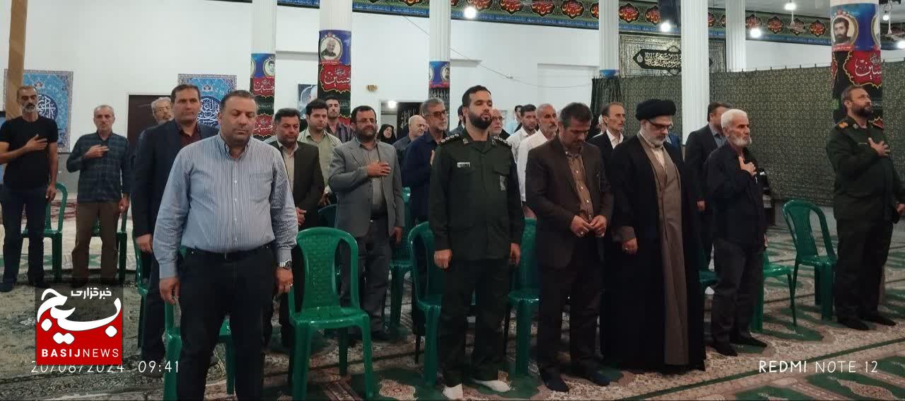 تقدیر از قرارگاه‌های برتر محلات بخش چوکام