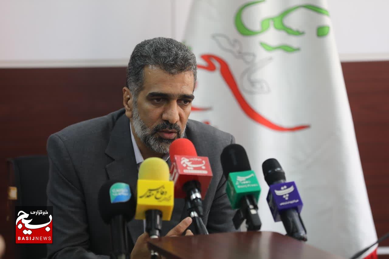 نشست خبری مسئول سازمان بسیج جامعه پزشکی با محوریت تشریح برنامه‌های این سازمان به مناسبت اربعین حسینی