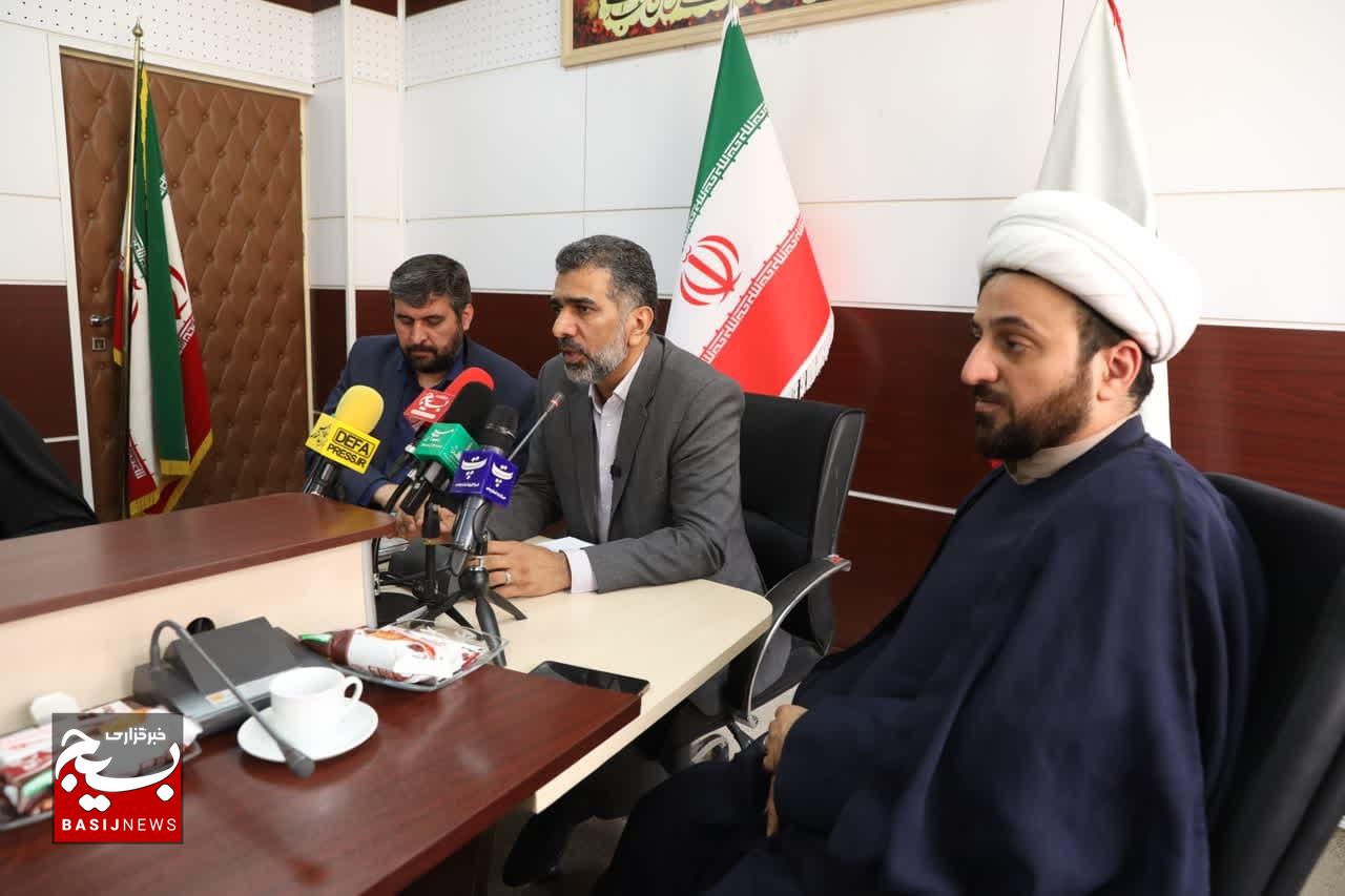 نشست خبری مسئول سازمان بسیج جامعه پزشکی با محوریت تشریح برنامه‌های این سازمان به مناسبت اربعین حسینی