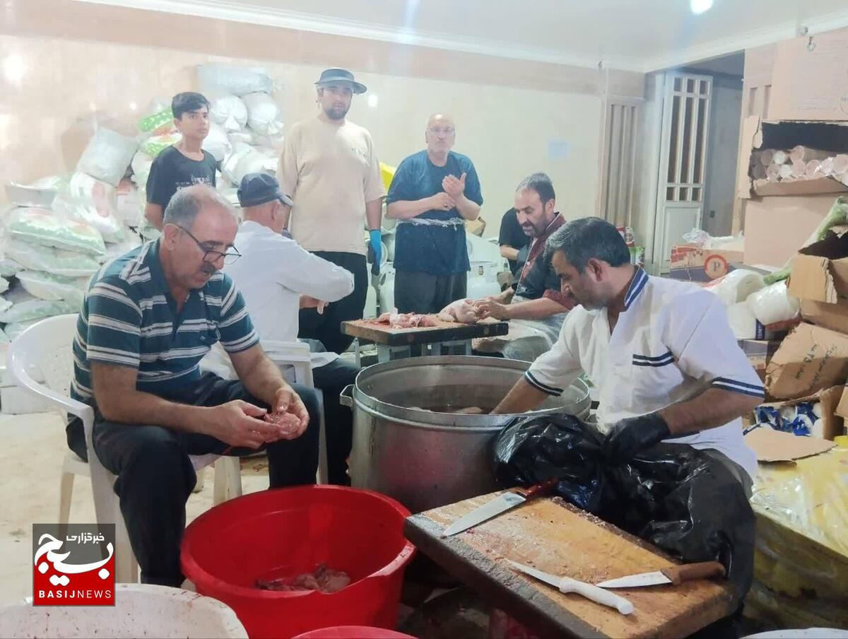 داستان دلدادگی خادمین حسینی در موکب سیدالشهدای اوقاف استان قزوین