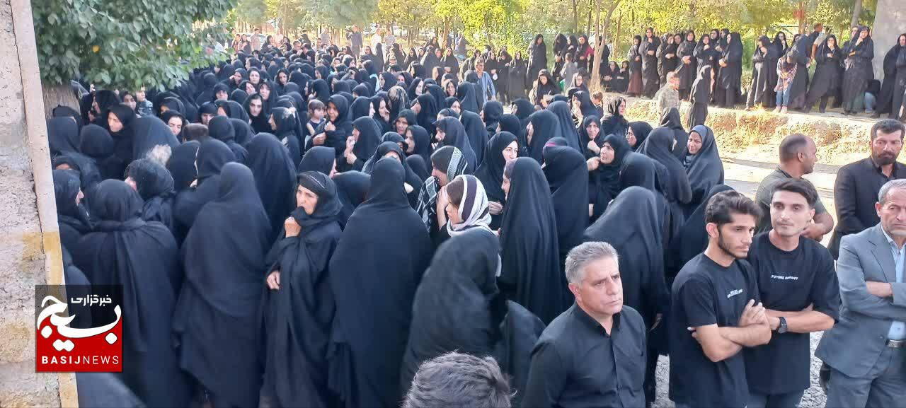 مراسم وداع با شهید مدافع وطن “فرشید میریان” در دلفان