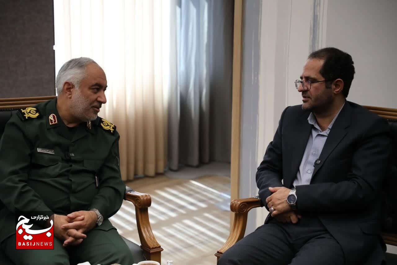 آمادگی کامل سپاه استان برای همکاری با دانشگاه علوم پزشکی بیرجند در جهت پیشبرد اهداف حوزه سلامت در خراسان جنوبی آمادگی کامل سپاه استان برای همکاری با دانشگاه علوم پزشکی بیرجند در جهت پیشبرد اهداف حوزه سلامت در خراسان جنوبی