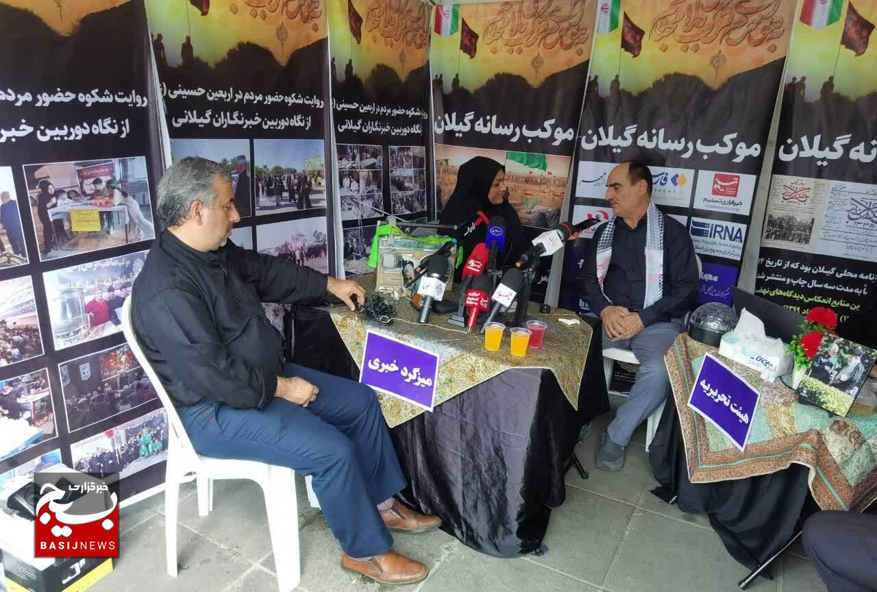 برگزاری موکب رسانه گیلان در حاشیه راهپیمایی خانوادگی جاماندگان حسینی برگزاری موکب رسانه گیلان در حاشیه راهپیمایی خانوادگی جاماندگان حسینی