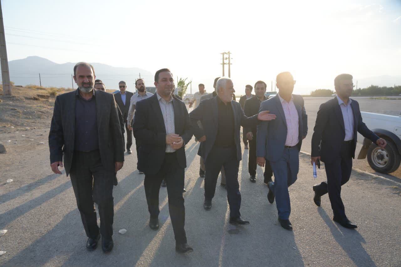 حضور استاندار لرستان در هفته دولت و افتتاح  پروژه ها در شهرستان بروجرد