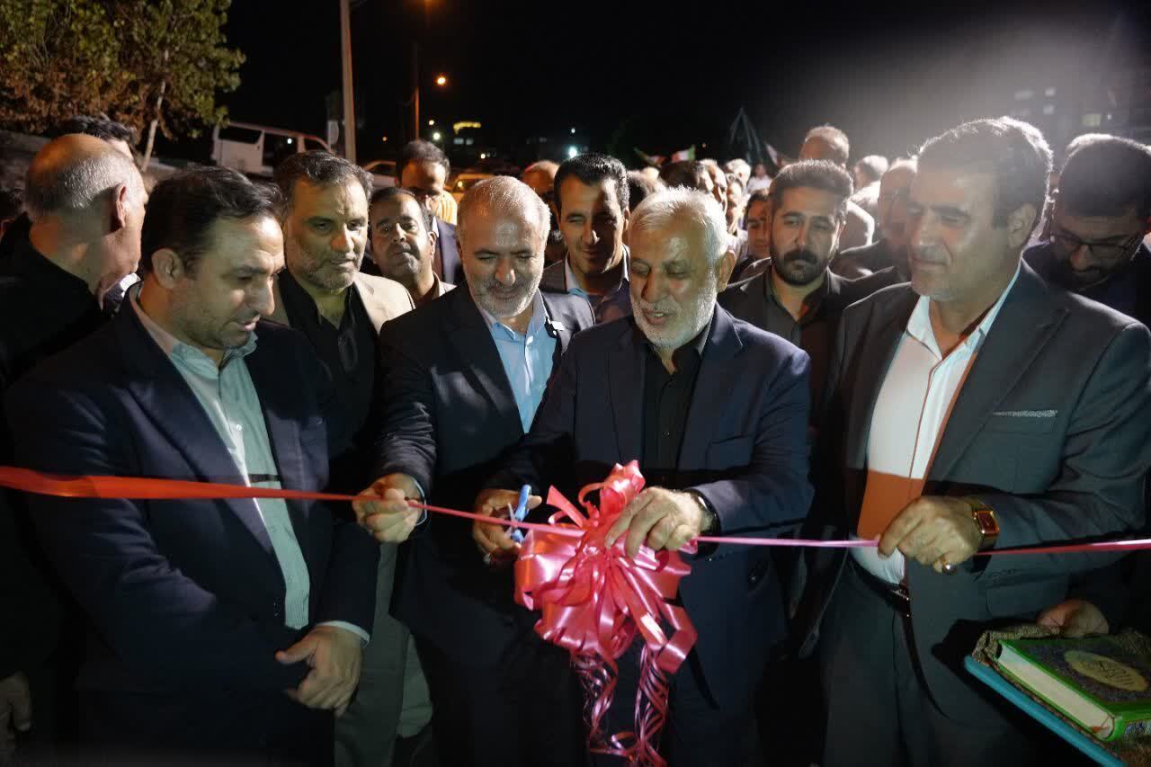 حضور استاندار لرستان در هفته دولت و افتتاح  پروژه ها در شهرستان بروجرد