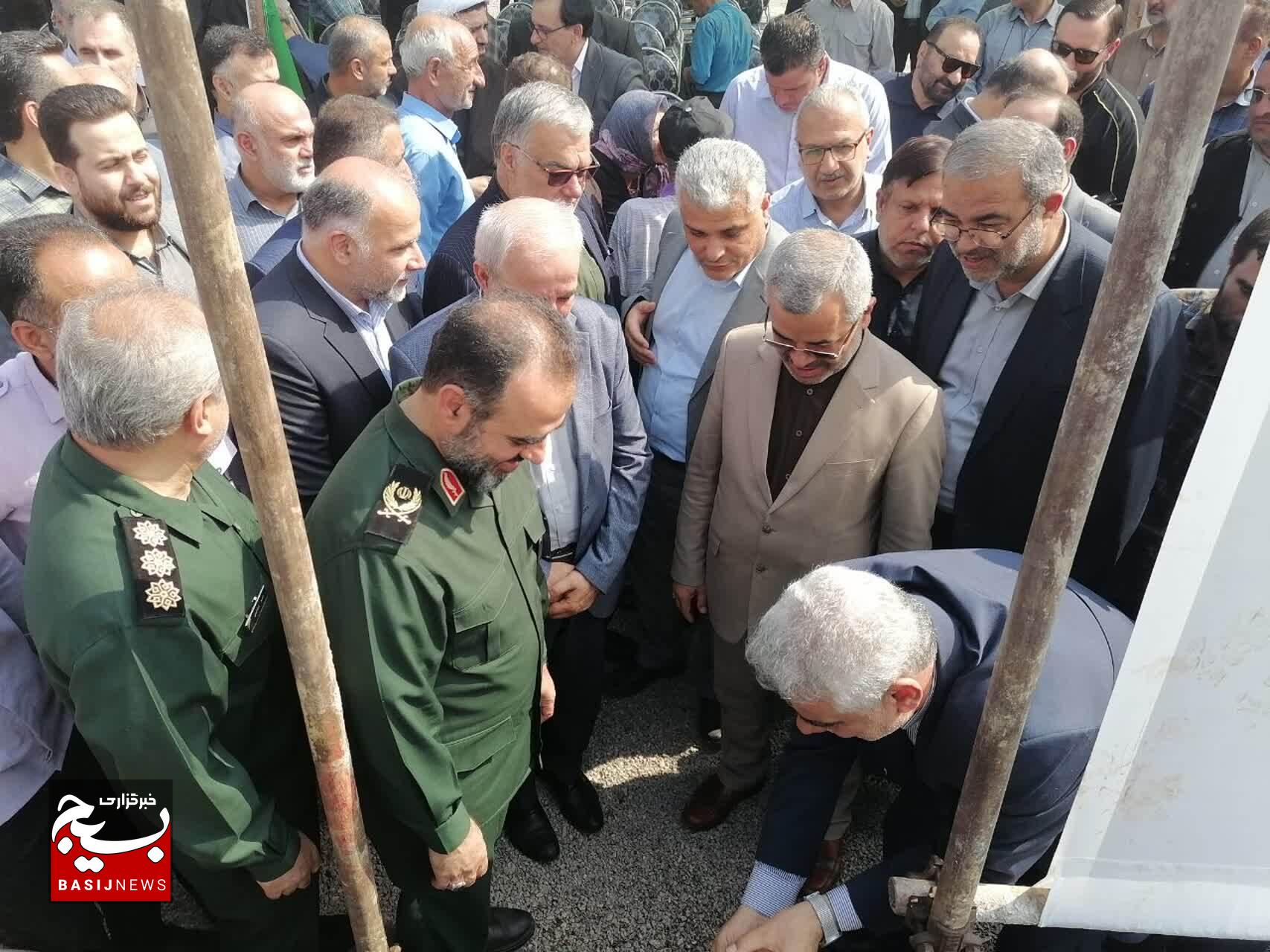 آیین افتتاح آبرسانی به روستاهای بیش از ۳۰۰۰ خانوار در رشت