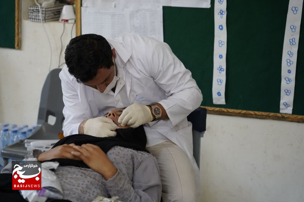 اردو جهادی بسیج دانشجویی دانشگاه علوم پزشکی یاسوج در روستای چاهن