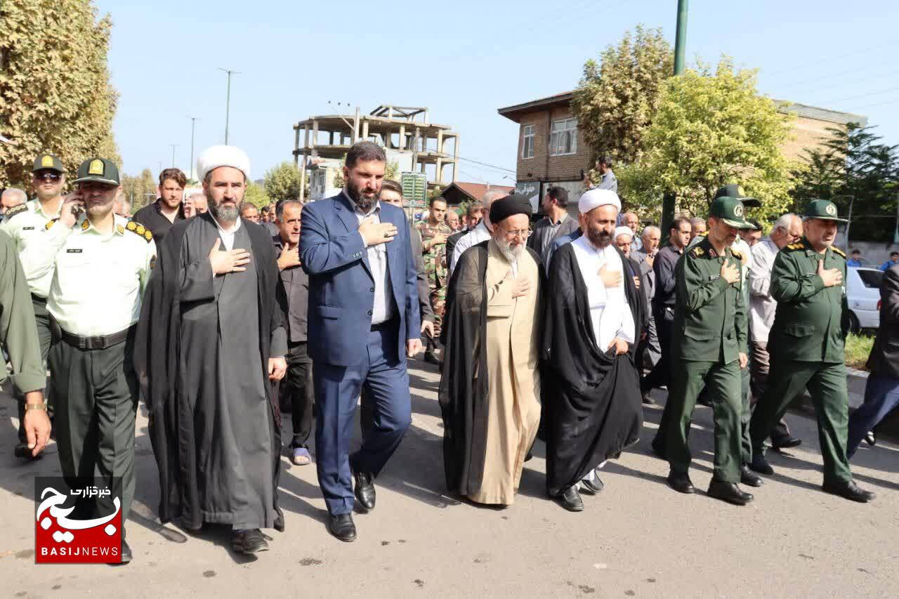 تشییع شهید تازه تفحص شده «یعقوب دولتی» درماسال تشییع شهید تازه تفحص شده «یعقوب دولتی» درماسال
