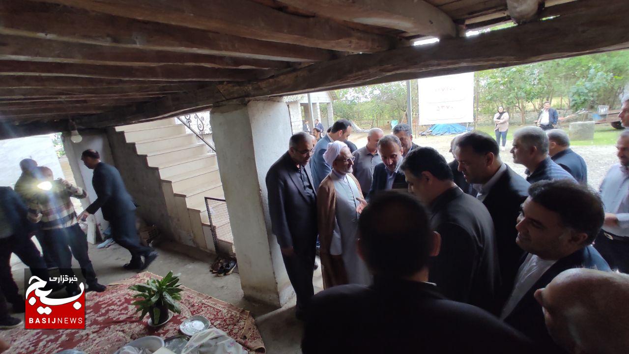 بهرهبرداری از یک واحد مسکن روستایی در آستانه اشرفیه بهرهبرداری از یک واحد مسکن روستایی در آستانه اشرفیه
