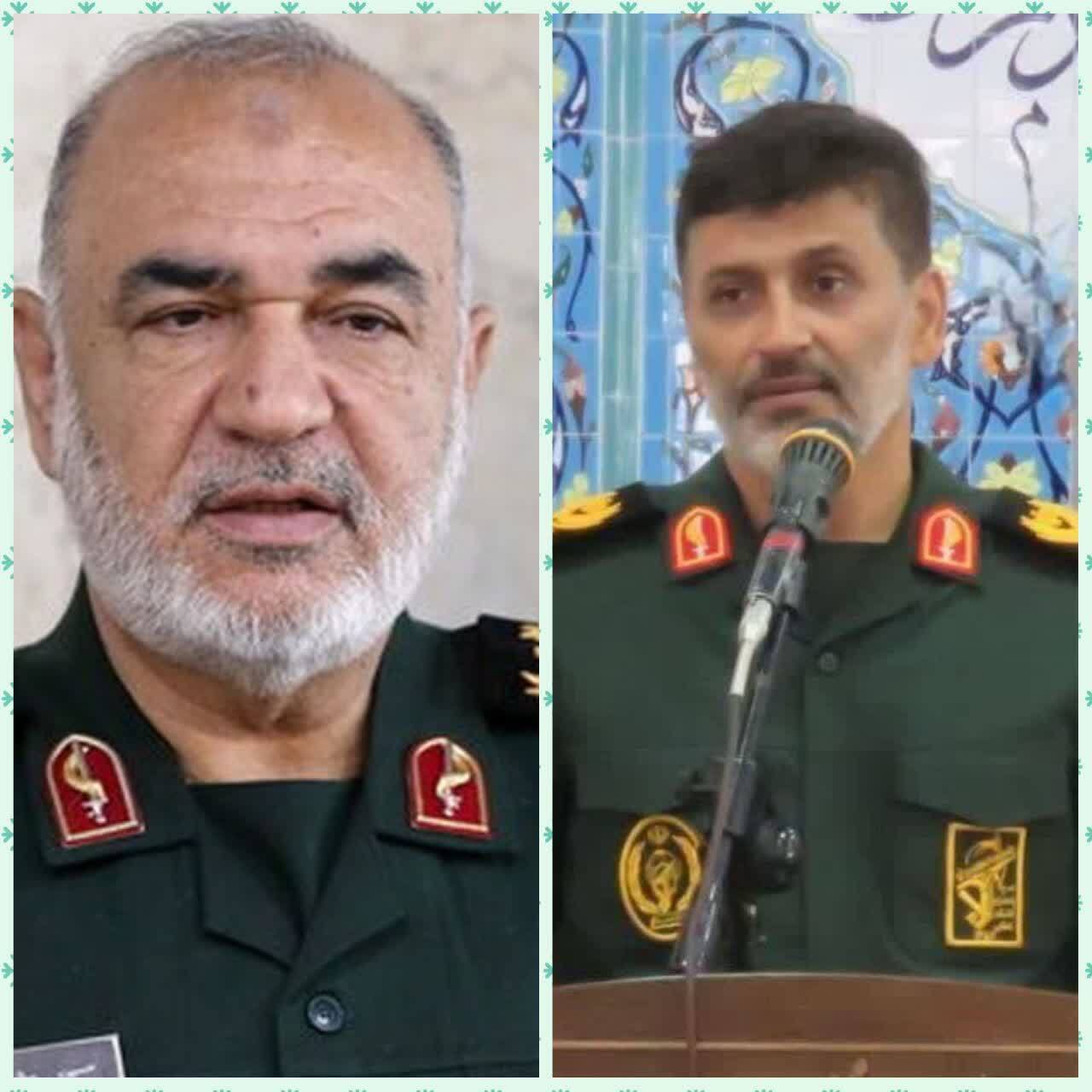 پیام تسلیت سرلشکر سلامی به مناسبت شهادت سردار مازندرانی پیام تسلیت سرلشکر سلامی به مناسبت شهادت سردار مازندرانی