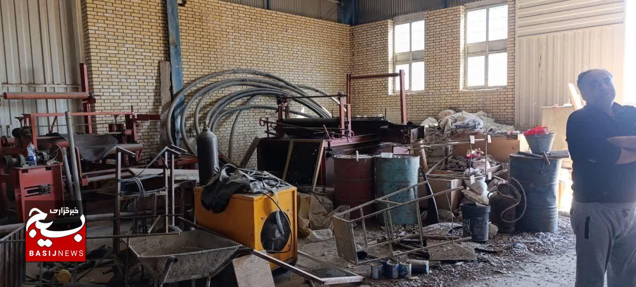 بازدید، پایش و عارضه یابی بسیج مهندسین صنعت ومعدن ملایر از چند واحد صنعتی بازدید، پایش و عارضه یابی بسیج مهندسین صنعت ومعدن ملایر از چند واحد صنعتی