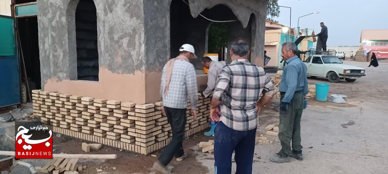 گوشه ای از فعالیت گروه جهادی سردار شهید عبداله زاده مقدم شهرستان بشرویه در یادمان های شهدا گوشه ای از فعالیت گروه جهادی سردار شهید عبداله زاده مقدم شهرستان بشرویه در یادمان های شهدا