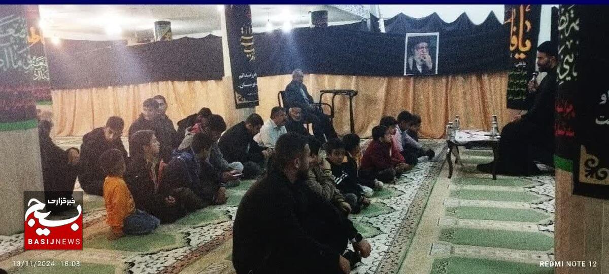 سوگواری شهادت حضرت زهرا سلام الله علیها شهرستان اردل