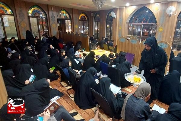 برگزاری مراسم شب قدر در حرم شهدای گمنام کنگان