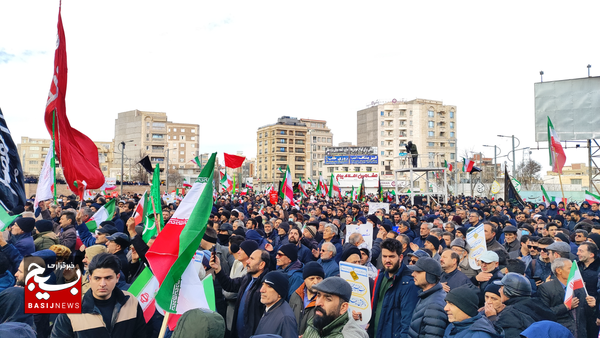 تجمع مردم اردبیل علیه اقدامات تروریست‌های مسلح برگزار شد