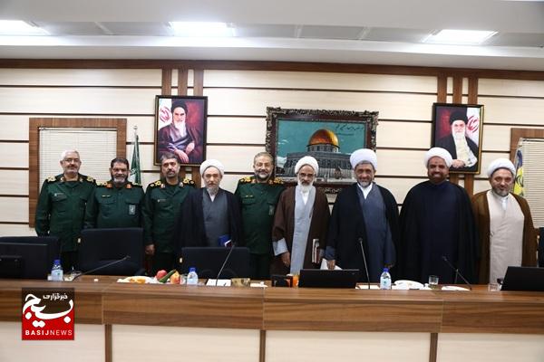 آیین تکریم و معارفه مسئول سازمان بسیج طلاب