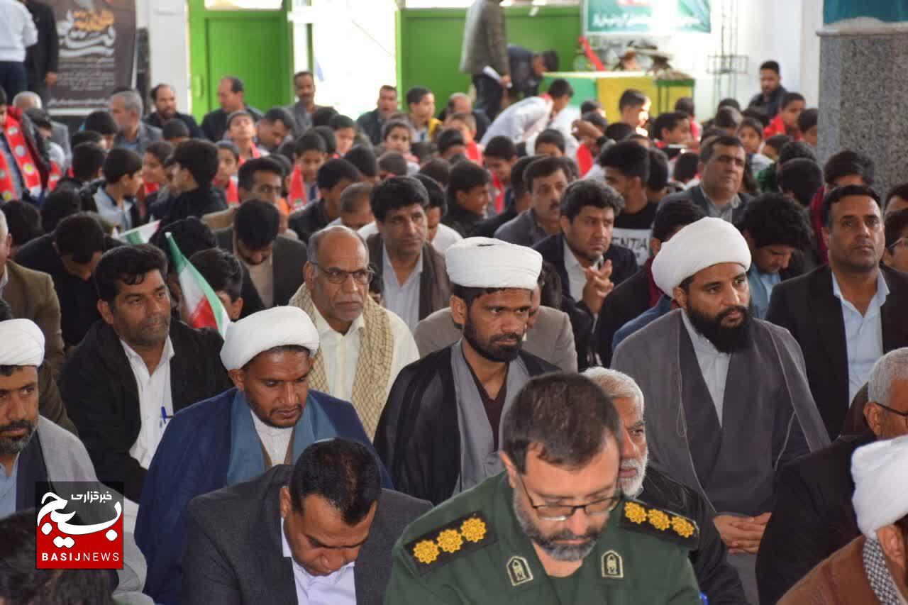 مراسم گرامیداشت حماسه نهم دی‌ماه در ریگان