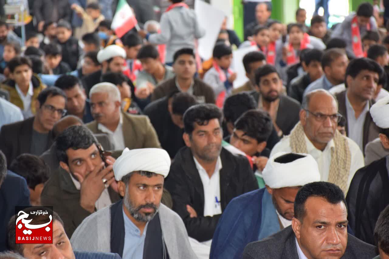 مراسم گرامیداشت حماسه نهم دی‌ماه در ریگان