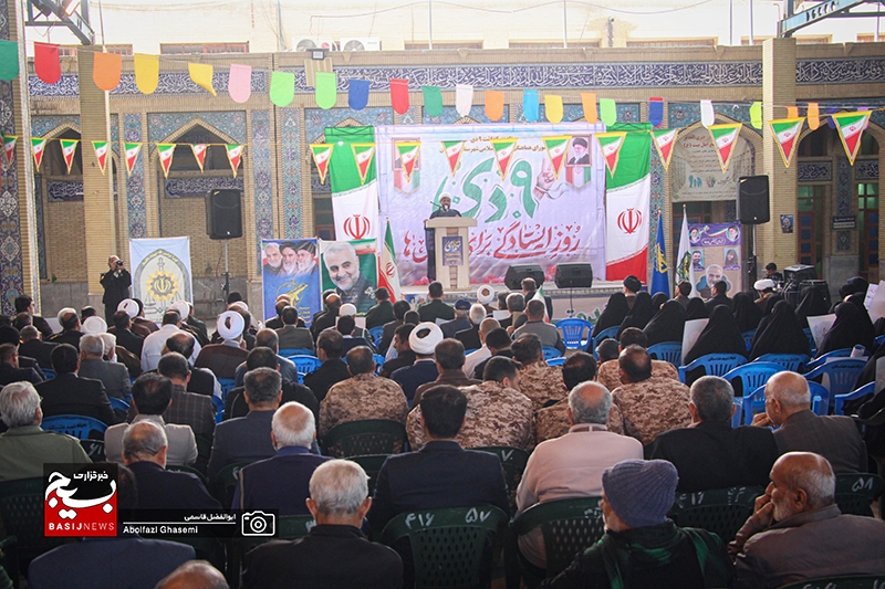 مراسم بزرگداشت حماسه ۹ دی در برازجان برگزار شد مراسم بزرگداشت حماسه ۹ دی در برازجان برگزار شد