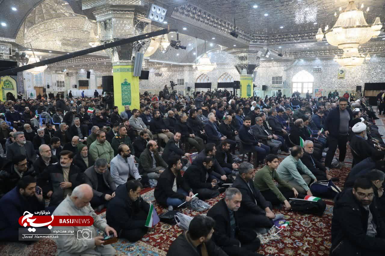 آیین گرامیداشت روز پاسدار در حرم حضرت عبدالعظیم(ع)