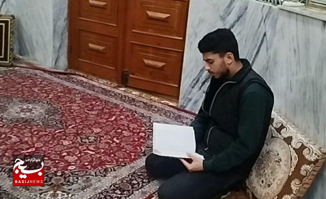 جوان نخبه‌ گیلانی که با تلاوت قرآن سختی‌ها را درهم شکست