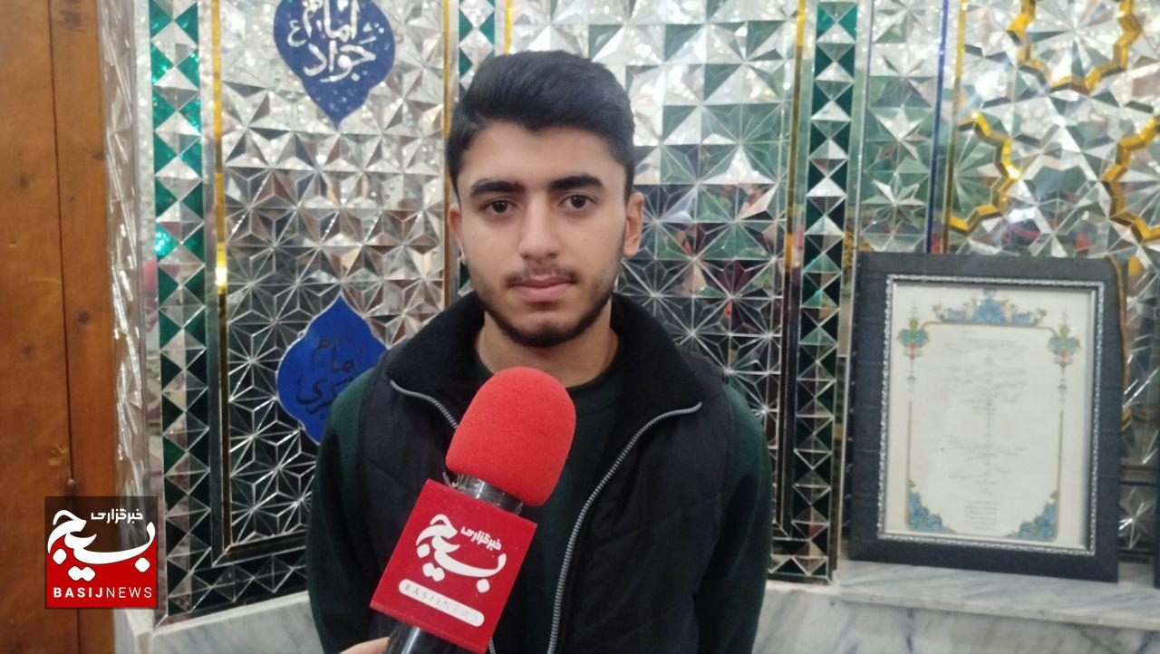 جوان نخبه‌ گیلانی که با تلاوت قرآن سختی‌ها را درهم شکست