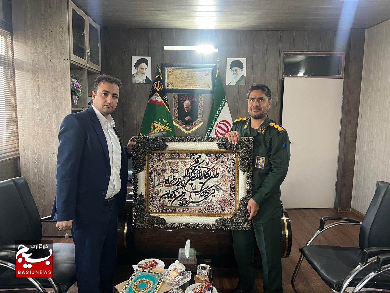 پیوند امنیت و خدمت؛ گفتوگوی ملاشاهی و سرگلزایی در روز پاسدار پیوند امنیت و خدمت؛ گفتوگوی ملاشاهی و سرگلزایی در روز پاسدار