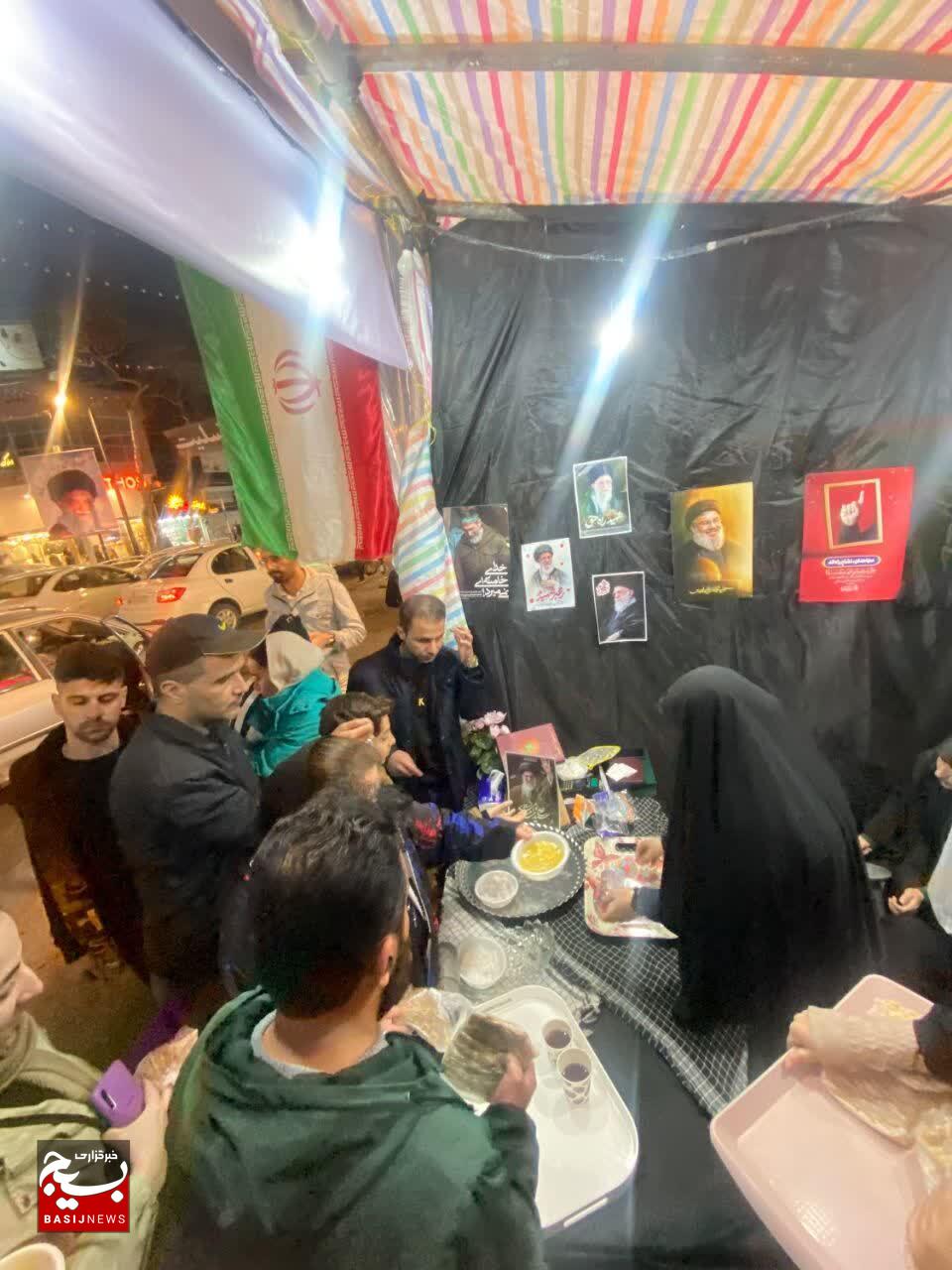 خدمت بانوان جهادی لاهیجان در پشت جبهه های نبرد حق و باطل