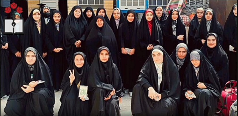 بیعت‌نامه دختران بسیجی نخبه یاسوج با سومین رهبر  + (فیلم)