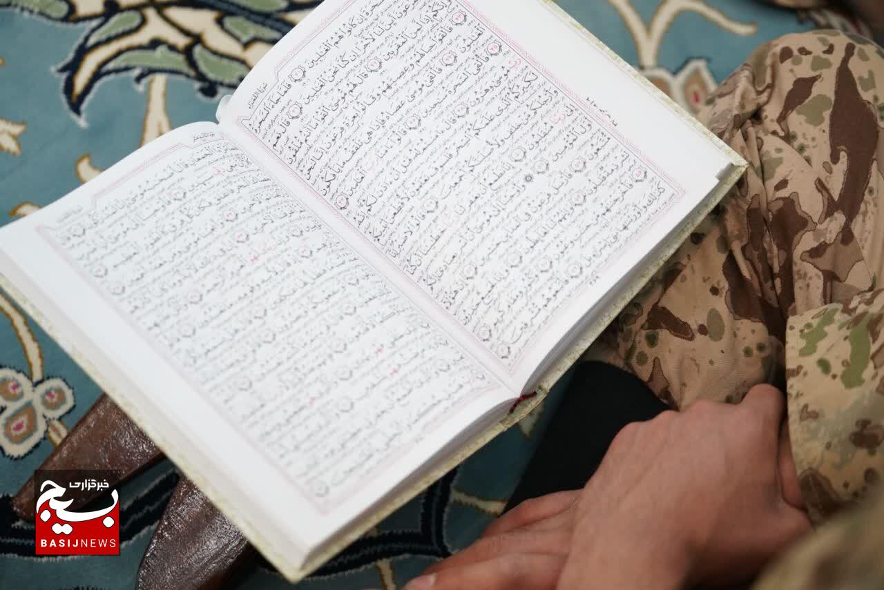 ماه خدا، رمضان بندگی / محفل انس با قرآن در سپاه ثارالله کرمان