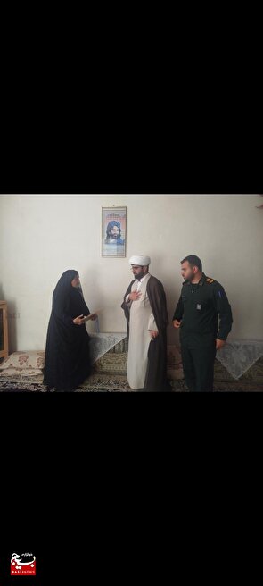 تکریم خانواده گرانقدر شهید احمد جعفریان در دزپارت