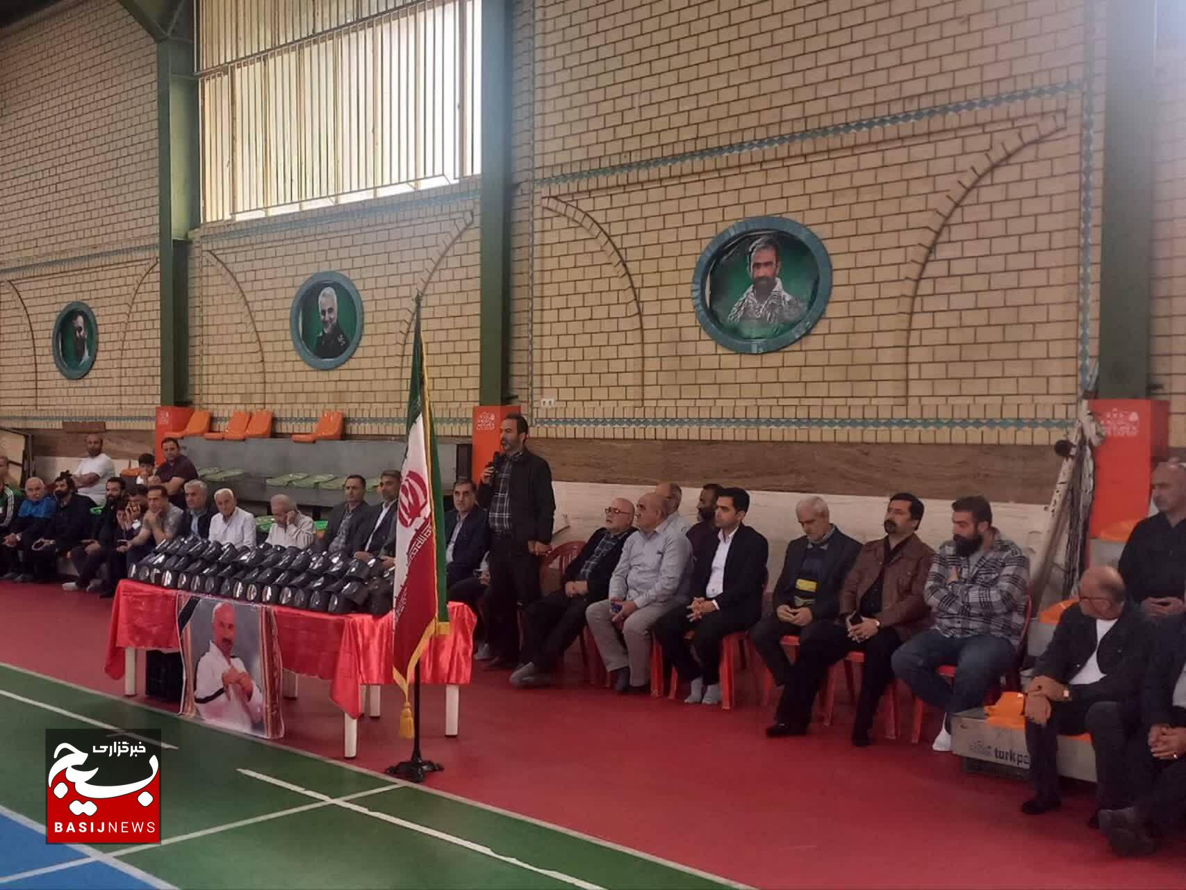 تجلیل از پیشکسوتان ورزش‌های رزمی گیلان