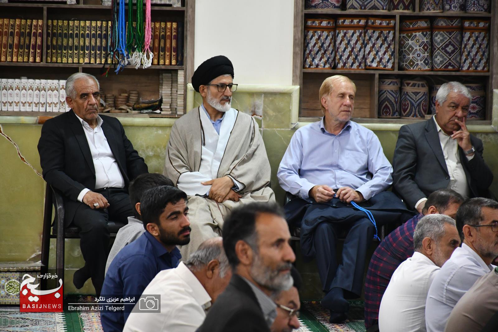 حضور مسئولان نمایندگی های ولی فقیه سپاه فتح استان در کلاس درس اخلاق آیت الله ملک حسینی