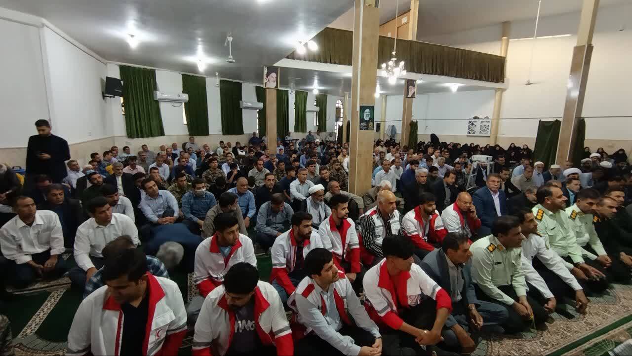 برگزاری مراسم بزرگداشت اولین سالگرد شهادت «شهدای خدمت»در پلدختر برگزاری مراسم بزرگداشت اولین سالگرد شهادت «شهدای خدمت»در پلدختر