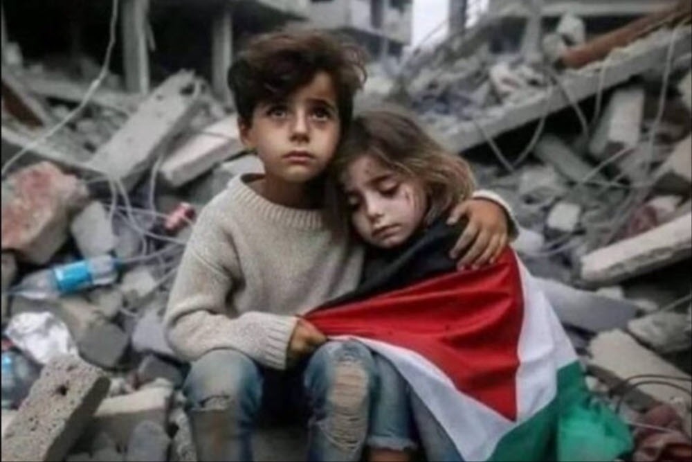 غزه؛ زخمی بر وجدان جهان، پژواکی در شهر همدان