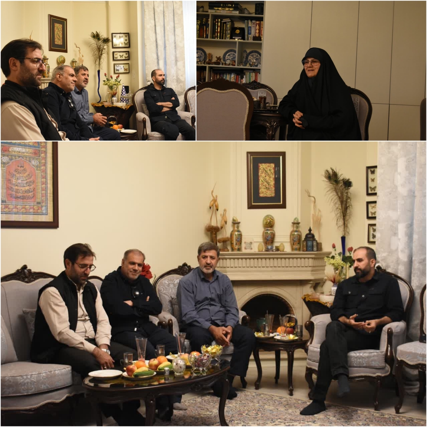 نماهایی از یک دیدار صمیمانه به منظور تکریم شهدا و جانبازان نماهایی از یک دیدار صمیمانه به منظور تکریم شهدا و جانبازان