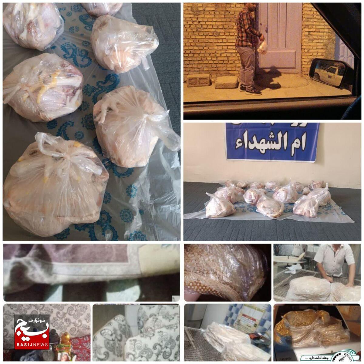 گروه‌های جهادی حوزه‌های مقاومت با توان و امکاناتی به طور مداوم در حال خدمت رسانی هستند