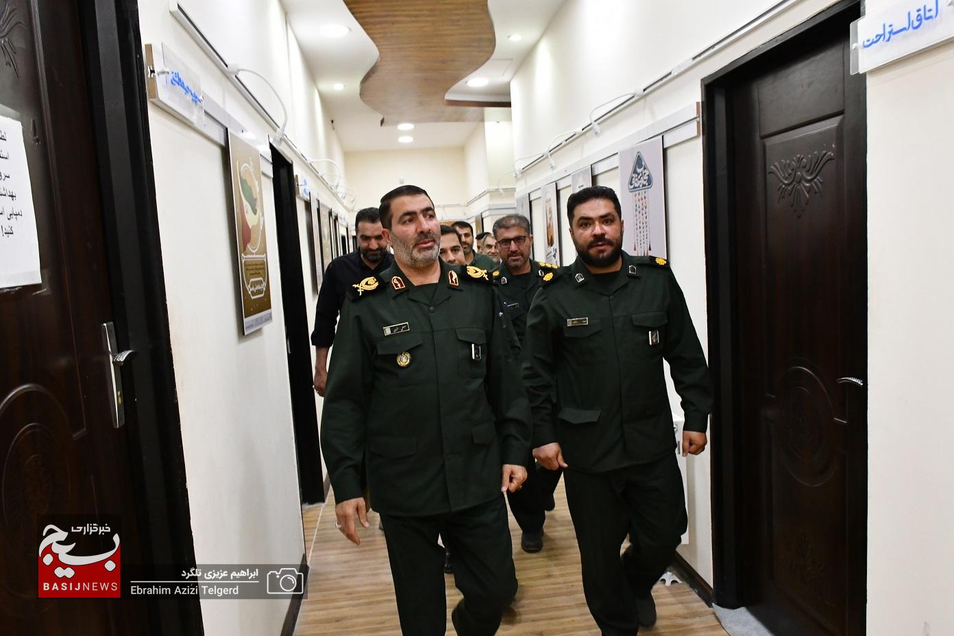 بازدید فرمانده سپاه فتح از مرکز آفرینش های هنری بسیج بازدید فرمانده سپاه فتح از مرکز آفرینش های هنری بسیج