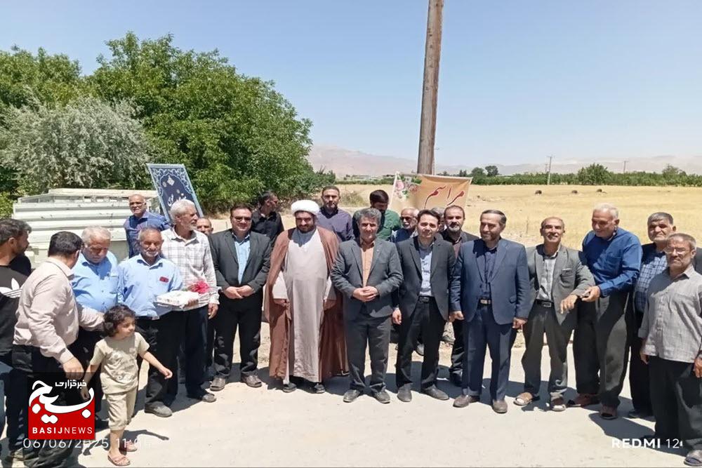مراسم کلنگزنی مرکز نیکوکاری امام رضا(ع) در شهر پالیز برگزار شد