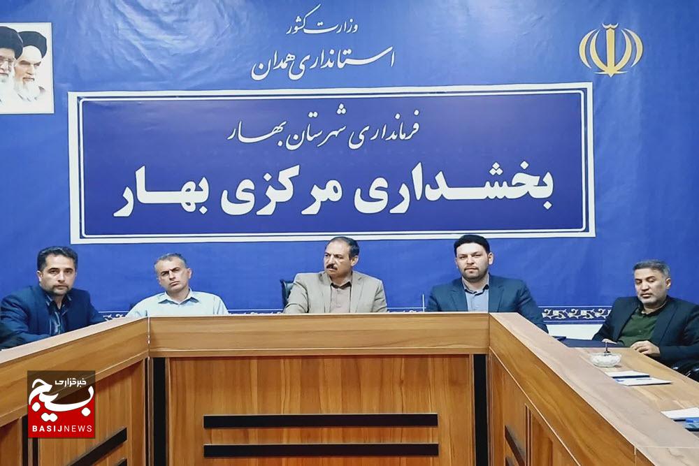 امنیت در شهرستان بهار برقرار است