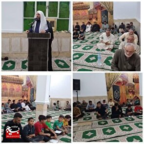 برگزاری مراسم ترحیم و قرائت قرآن به یاد شهدای والامقام در روستای قلعه سحر